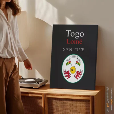 تابلو نماد های کشورهای جهان - اسپو دکور