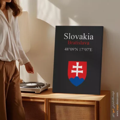 تابلو نماد های کشورهای جهان - اسپو دکور