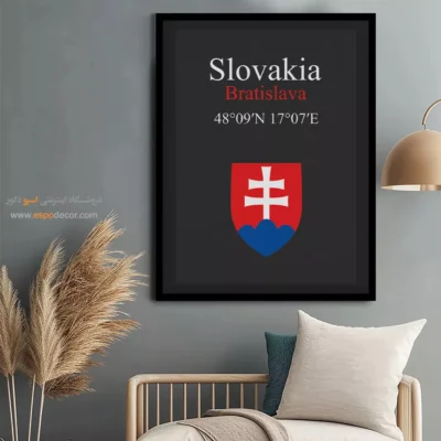 تابلو نماد های کشورهای جهان - اسپو دکور