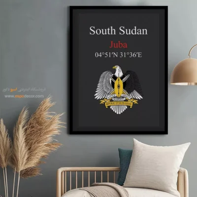 تابلو نماد های کشورهای جهان - اسپو دکور