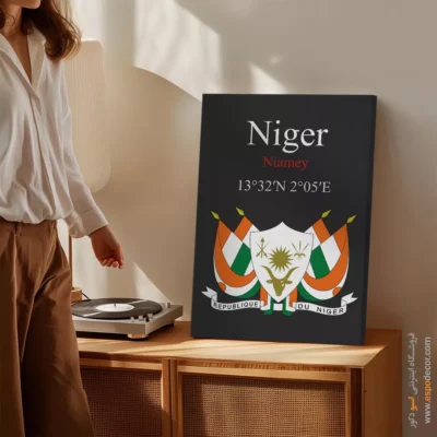 تابلو نماد های کشورهای جهان - اسپو دکور