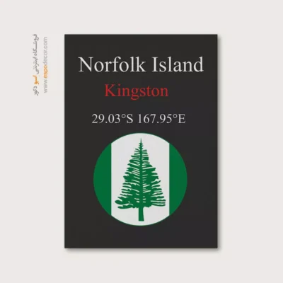 تابلو نماد های کشورهای جهان - اسپو دکور