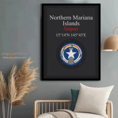 تابلو نماد های کشورهای جهان - اسپو دکور