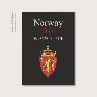 تابلو نماد های کشورهای جهان - اسپو دکور