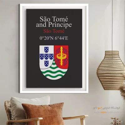 تابلو نماد های کشورهای جهان - اسپو دکور