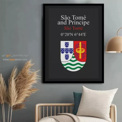 تابلو نماد های کشورهای جهان - اسپو دکور