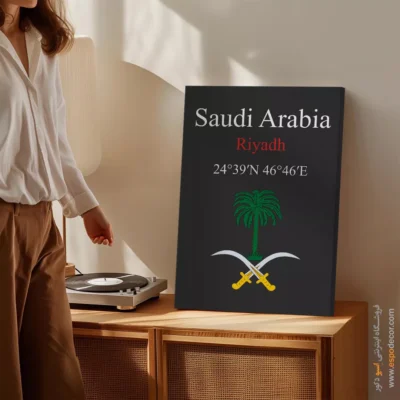 تابلو نماد های کشورهای جهان - اسپو دکور