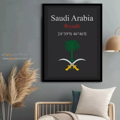 تابلو نماد های کشورهای جهان - اسپو دکور