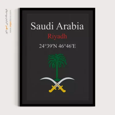 تابلو نماد های کشورهای جهان - اسپو دکور