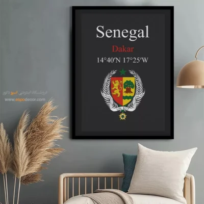 تابلو نماد های کشورهای جهان - اسپو دکور