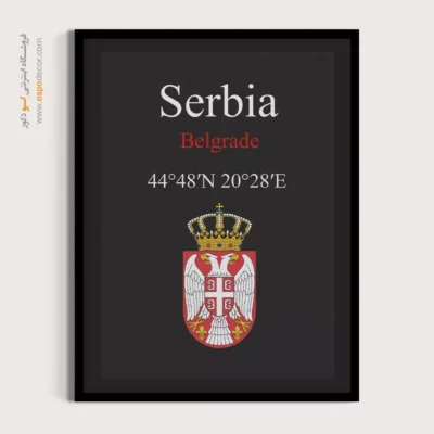 تابلو نماد های کشورهای جهان - اسپو دکور