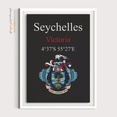 تابلو نماد های کشورهای جهان - اسپو دکور