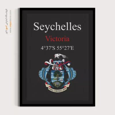 تابلو نماد های کشورهای جهان - اسپو دکور