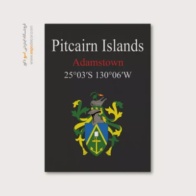 تابلو نماد های کشورهای جهان - اسپو دکور