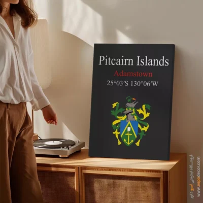 تابلو نماد های کشورهای جهان - اسپو دکور