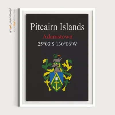 تابلو نماد های کشورهای جهان - اسپو دکور