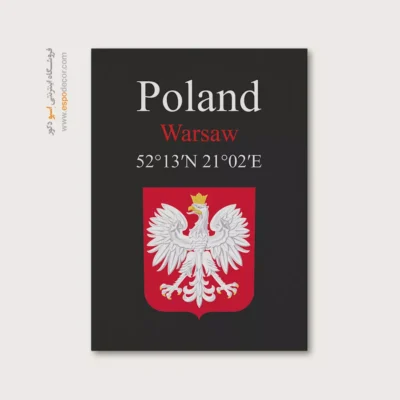 تابلو نماد های کشورهای جهان - اسپو دکور