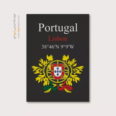 تابلو نماد های کشورهای جهان - اسپو دکور