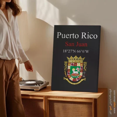 تابلو نماد های کشورهای جهان - اسپو دکور