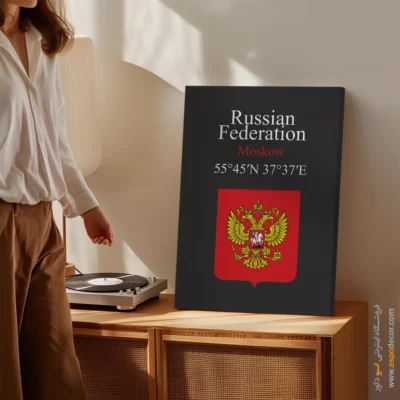 تابلو نماد های کشورهای جهان - اسپو دکور