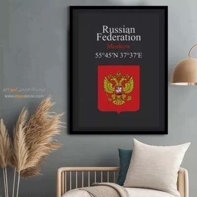 تابلو نماد های کشورهای جهان - اسپو دکور