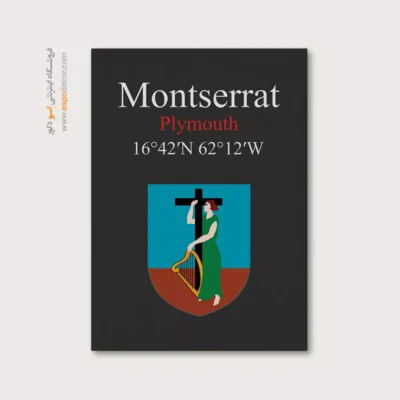 تابلو نماد های کشورهای جهان - اسپو دکور