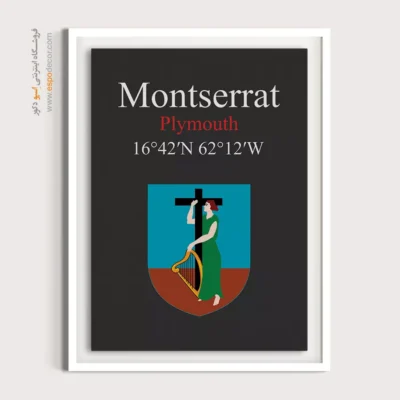 تابلو نماد های کشورهای جهان - اسپو دکور