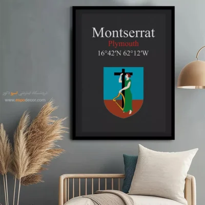 تابلو نماد های کشورهای جهان - اسپو دکور