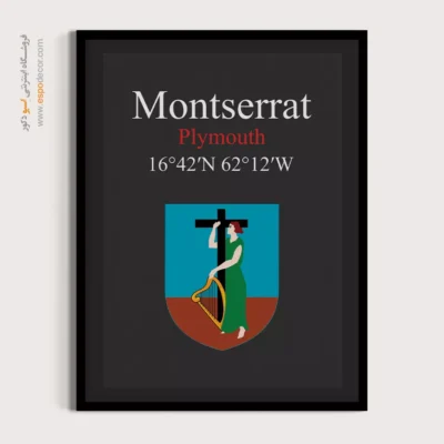 تابلو نماد های کشورهای جهان - اسپو دکور