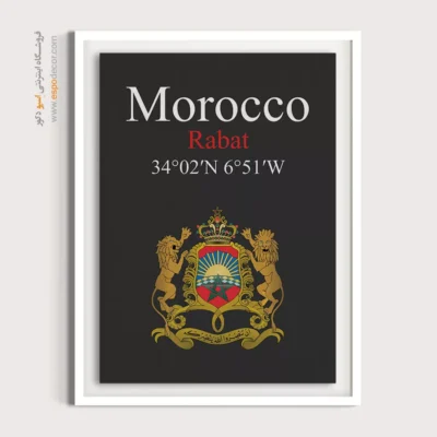 تابلو نماد های کشورهای جهان - اسپو دکور