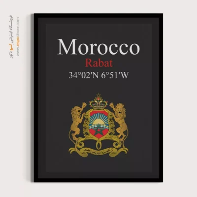 تابلو نماد های کشورهای جهان - اسپو دکور