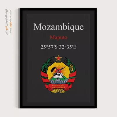 تابلو نماد های کشورهای جهان - اسپو دکور