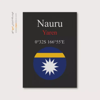 تابلو نماد های کشورهای جهان - اسپو دکور