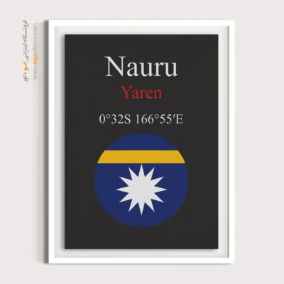 تابلو نماد های کشورهای جهان - اسپو دکور