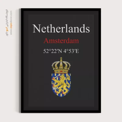 تابلو نماد های کشورهای جهان - اسپو دکور