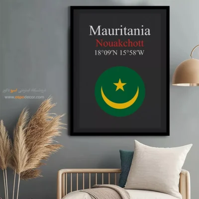 تابلو نماد های کشورهای جهان - اسپو دکور