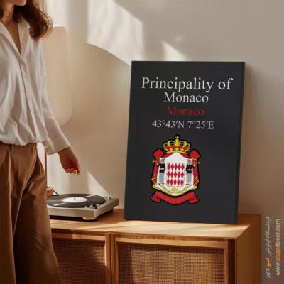 تابلو نماد های کشورهای جهان - اسپو دکور