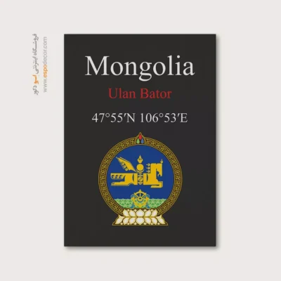 تابلو نماد های کشورهای جهان - اسپو دکور