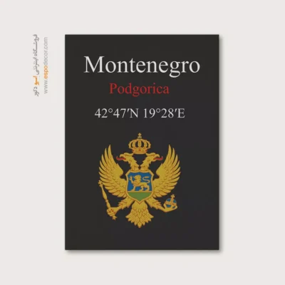 تابلو نماد های کشورهای جهان - اسپو دکور