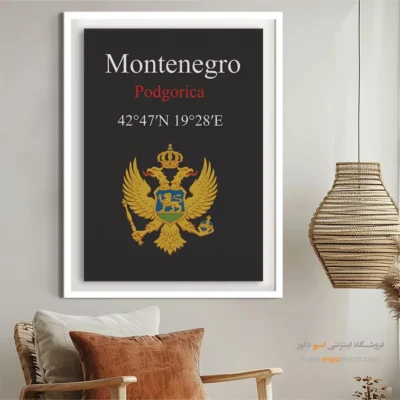 تابلو نماد های کشورهای جهان - اسپو دکور