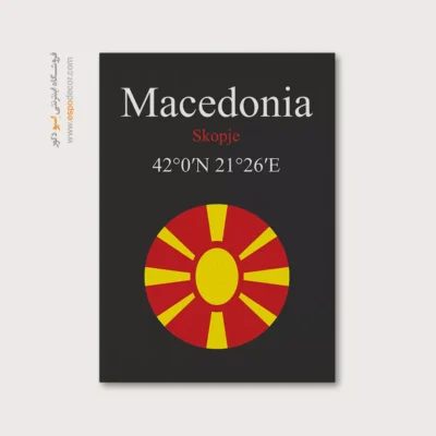 تابلو نماد های کشورهای جهان - اسپو دکور