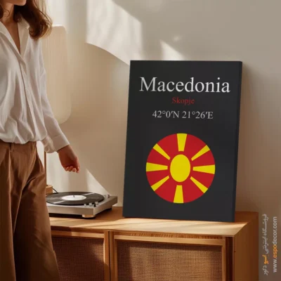 تابلو نماد های کشورهای جهان - اسپو دکور