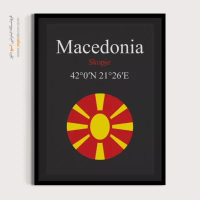 تابلو نماد های کشورهای جهان - اسپو دکور