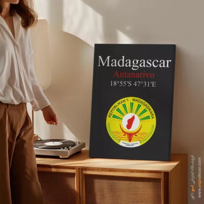 تابلو نماد های کشورهای جهان - اسپو دکور