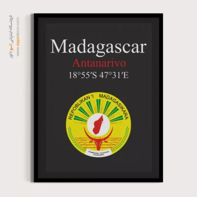 تابلو نماد های کشورهای جهان - اسپو دکور