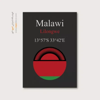 تابلو نماد های کشورهای جهان - اسپو دکور