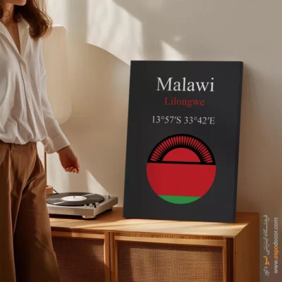 تابلو نماد های کشورهای جهان - اسپو دکور