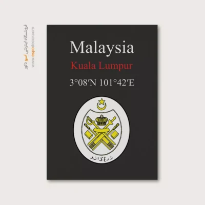 تابلو نماد های کشورهای جهان - اسپو دکور