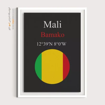 تابلو نماد های کشورهای جهان - اسپو دکور