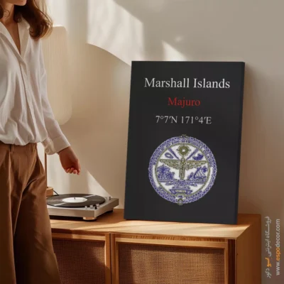 تابلو نماد های کشورهای جهان - اسپو دکور